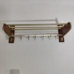Porte-manteau - Aluminium, Bois - Porte-manteau du milieu du, Antiek en Kunst