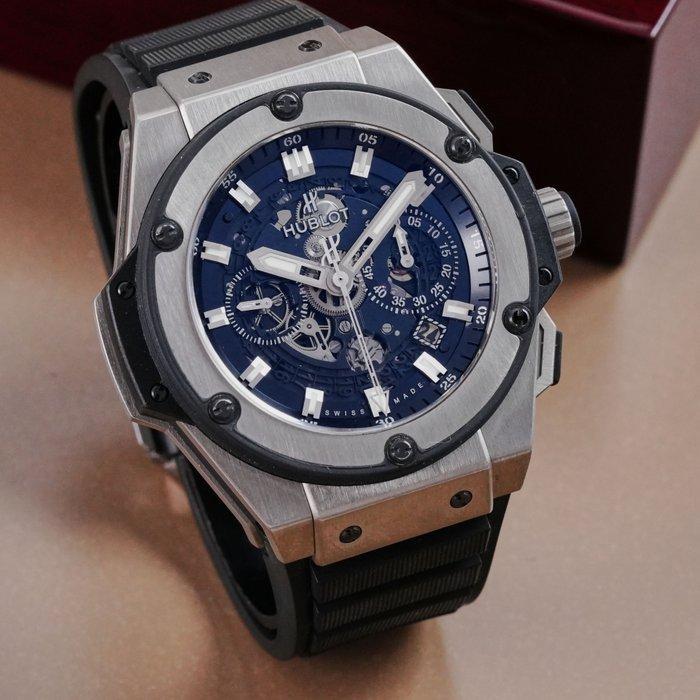 Hublot - King Power Unico Chronograph Titanium -, Handtassen en Accessoires, Horloges | Heren