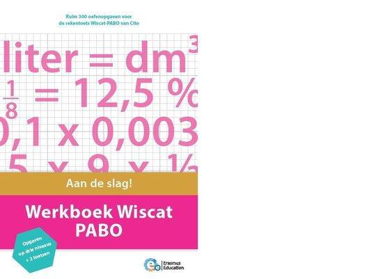 Werkboek Wiscat PABO 9789082792928 Erasmus Education, Boeken, Schoolboeken, Zo goed als nieuw, Verzenden