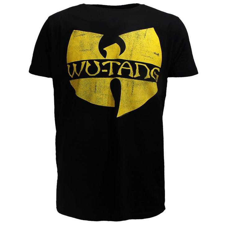 Wu-Tang Clan Classic Logo T-Shirt Zwart - Officiële, Kleding | Heren, T-shirts