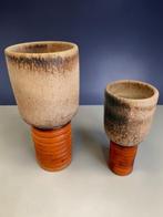 Vaas - 1960s Nederlandse studioaardewerk vazen - Aardewerk, Antiek en Kunst