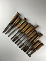 Beitels 12-delige set (Vintage Japanse timmer- en
