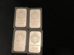 États-Unis. Lot 4 x Scottsdale 1 Oz Zilver .999 (Sans Prix, Postzegels en Munten