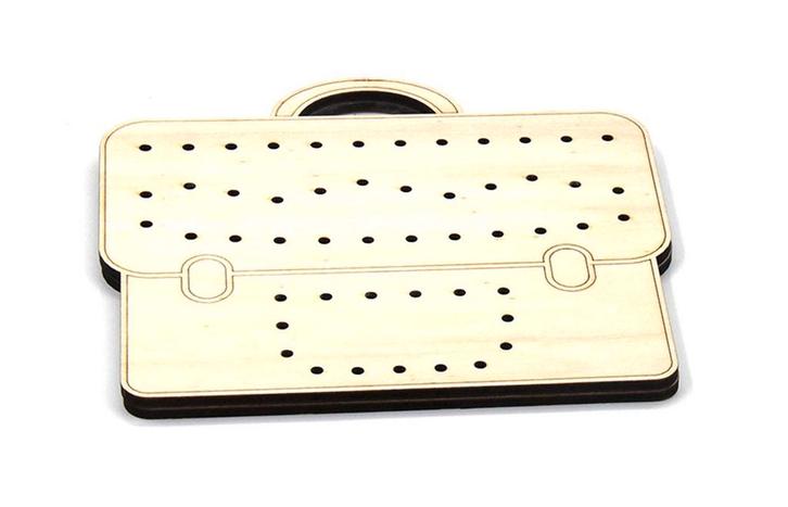 Houten Onderwijsmateriaal Boekentas versieren, Kinderen en Baby's, Speelgoed | Educatief en Creatief, Nieuw, Ophalen of Verzenden