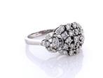 Ring - 14 karaat Witgoud - 1.02ct. tw. Diamant (Natuurlijk), Handtassen en Accessoires, Ringen, Nieuw
