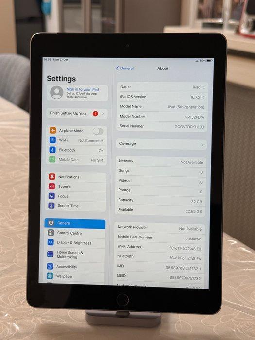 Apple iPad (5th generation) WiFi+ Cellular 32gb - Mobiele, Games en Spelcomputers, Spelcomputers | Overige Accessoires