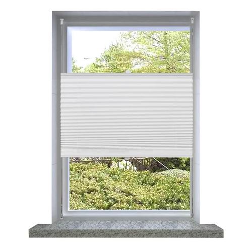 vidaXL Plisséjaloezie 60x100 cm wit, Huis en Inrichting, Stoffering | Gordijnen en Lamellen, Nieuw, Verzenden