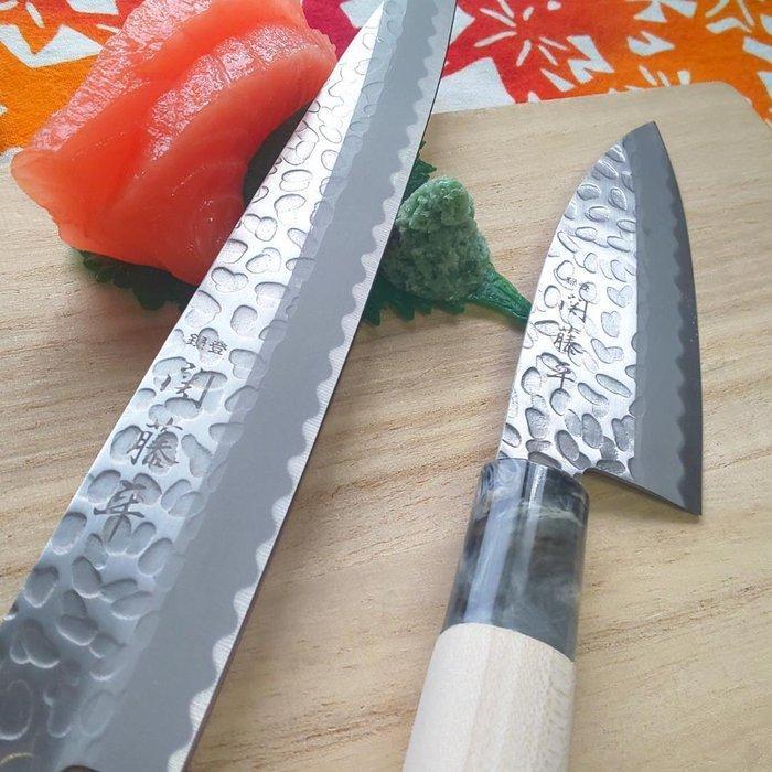 Keukenmes - Seki Tohei Gehamerd - Yanagiba & Ko-Deba |, Antiquités & Art, Antiquités | Ustensiles de cuisine