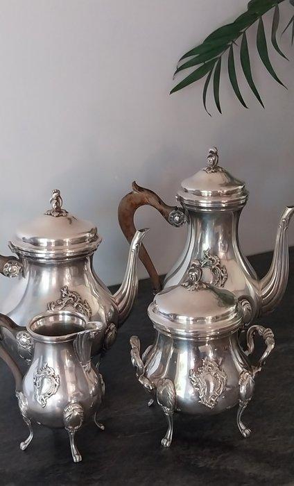 MEURGEY - Paris - Koffie- en theeservies - Rocaille -, Antiek en Kunst, Antiek | Meubels | Tafels