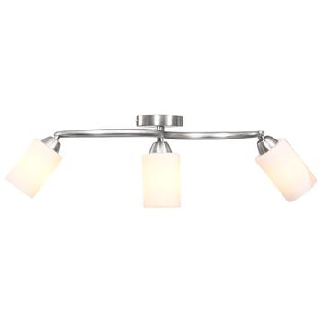 vidaXL Plafondlamp met keramieke cilindervormige kappen, Huis en Inrichting, Verzenden, Nieuw