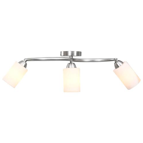 vidaXL Plafondlamp met keramieke cilindervormige kappen, Huis en Inrichting, Lampen | Plafondlampen, Nieuw, Verzenden