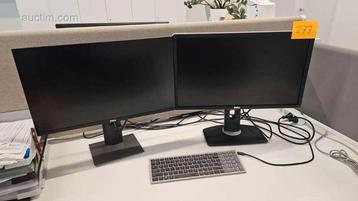 diverse monitoren 24 (6x) Dell waaronder P2422HE beschikbaar voor biedingen