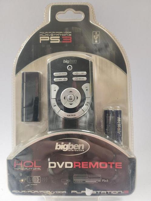 NIEUW BigBen DVD Remote Playstation 3, Consoles de jeu & Jeux vidéo, Consoles de jeu | Sony PlayStation 3, Enlèvement ou Envoi