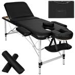 tectake 3 zones massagetafel-set met 5cm matras, rolkussens, Sport en Fitness, Massageproducten, Verzenden, Nieuw