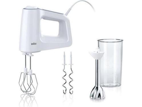 Braun HM3107WH - MultiMix 3 - Handmixer 450 W - Wit, Huis en Inrichting, Woonaccessoires | Overige, Zo goed als nieuw, Verzenden