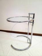 Table dappoint - Acier, Verre - Table basse réglable en, Maison & Meubles