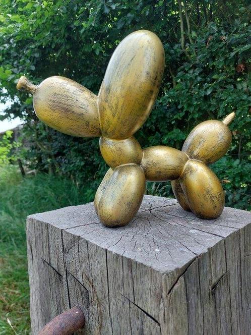 Statue, balloon dog - 28 cm - polyresine, Antiek en Kunst, Curiosa en Brocante