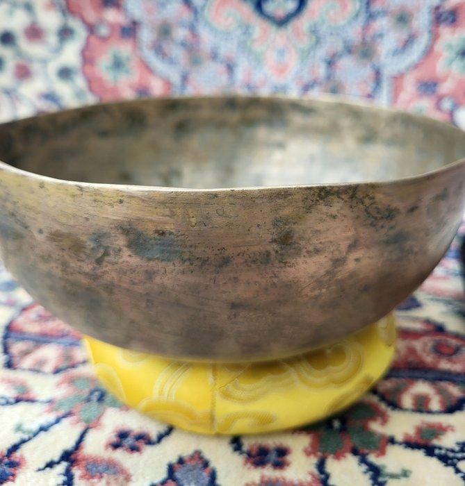 Onbekend - Oude antieke Jambati Singing bowl 17,5 cm - -, Musique & Instruments, Instruments à vent | Flûtes à bec