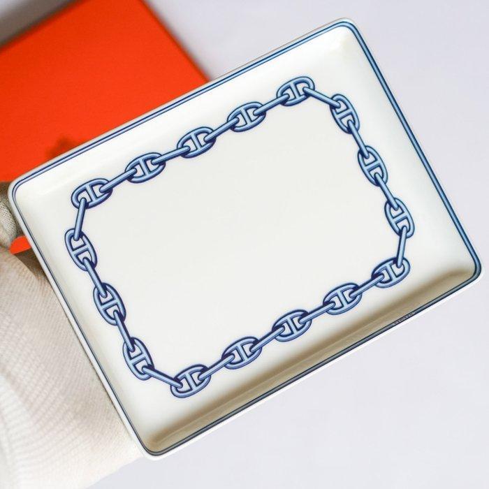 Hermes - Dienblad - Chaine DAncre - Porselein, Antiek en Kunst, Antiek | Glaswerk en Kristal