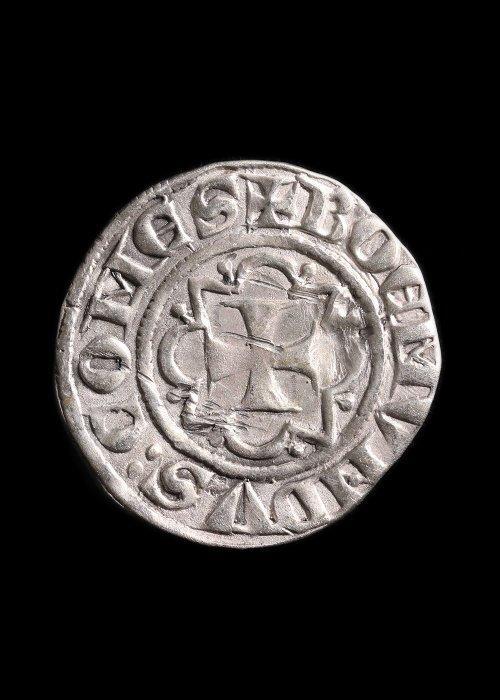 Middeleeuwen, kruisvaardersperiode Zilver Geslagen munt, Antiquités & Art, Antiquités | Autres Antiquités