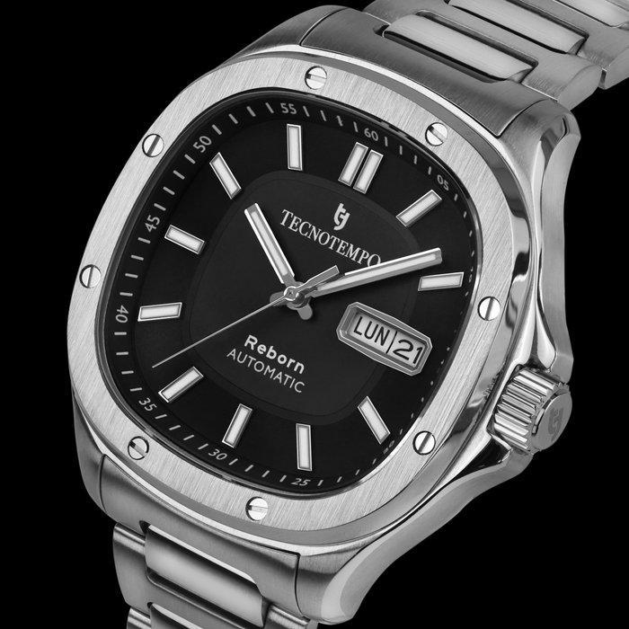 Tecnotempo - Automatic - Reborn - Black dial - TT.RE.AB, Handtassen en Accessoires, Horloges | Heren