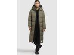 Veiling - KHUJO lange Winterjas in Kaki | Dames Maat XS, Kleding | Dames, Jassen | Winter, Nieuw