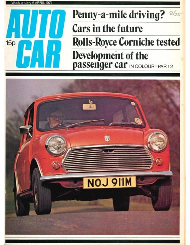 1974 AUTOCAR MAGAZINE 4042 ENGELS, Livres, Autos | Brochures & Magazines, Enlèvement ou Envoi