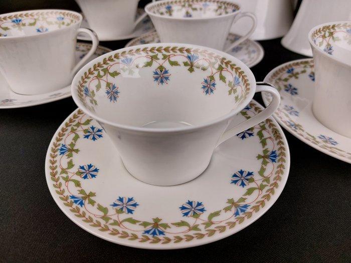 Lanternier & Fils, Limoges - Koffie- en theeservies (16) -, Antiek en Kunst, Curiosa en Brocante