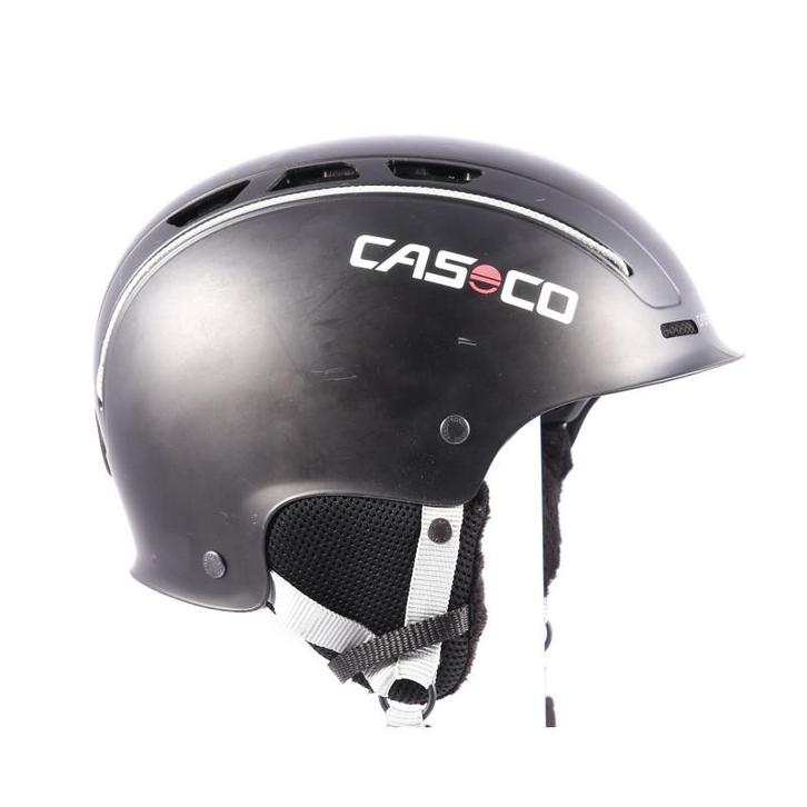 51 52 53 54 55 skihelm/snowboardhelm CASCO CX-3, Black, vers, Sport en Fitness, Skiën en Langlaufen, Ski, Overige typen, Gebruikt