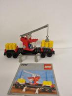 Lego - Trains - 7817 - 4,5 V/12 V Crane Wagon - 1980-1989, Nieuw