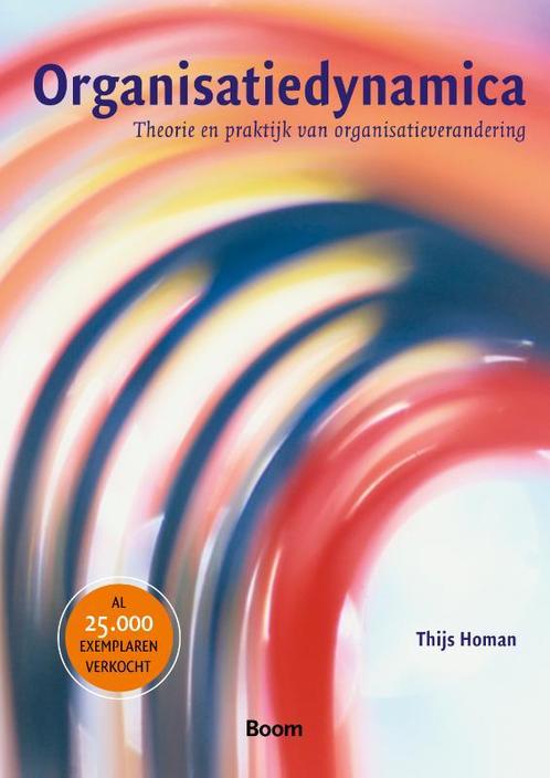 Organisatiedynamica 9789052615042 Thijs Homan, Boeken, Economie, Management en Marketing, Zo goed als nieuw, Verzenden