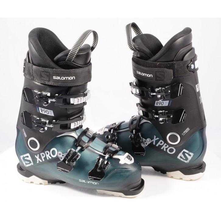41 42 43 44 skischoenen SALOMON X PRO R90 WIDE, Oversized pi, Sport en Fitness, Skiën en Langlaufen, Ski, Schoenen, Gebruikt, Salomon