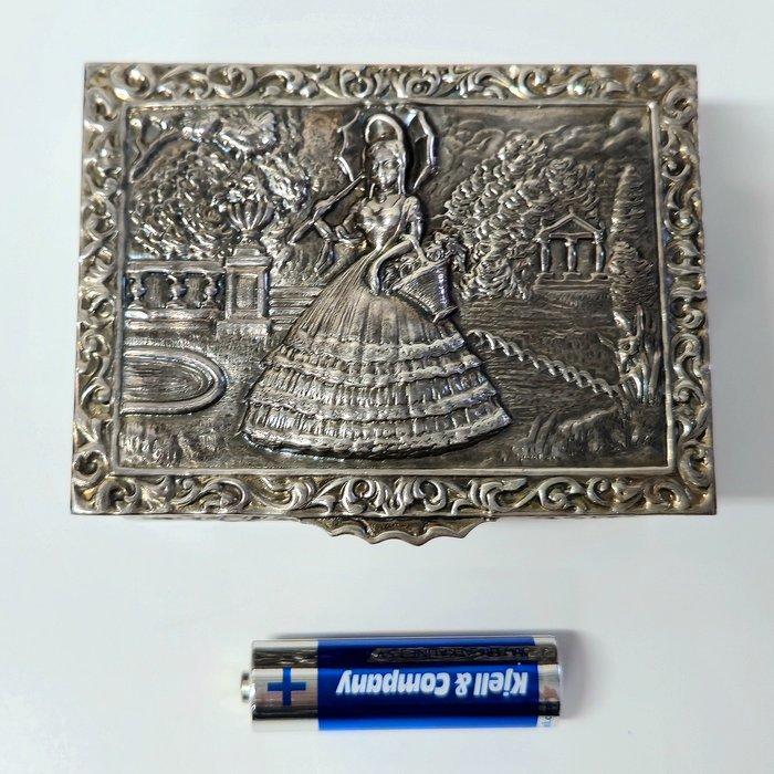 Sieradendoos - Silver, Granada, Spanje - Zilver, Antiek en Kunst, Antiek | Zilver en Goud