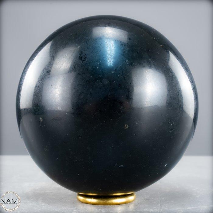 Natuurlijke zwarte toermalijn Sphere, uit Brazilië- 3020.48, Antiquités & Art, Curiosités & Brocante