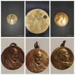 Vaticaan - 5 medailles + 1 origineel gips - Paulus VI -, Timbres & Monnaies