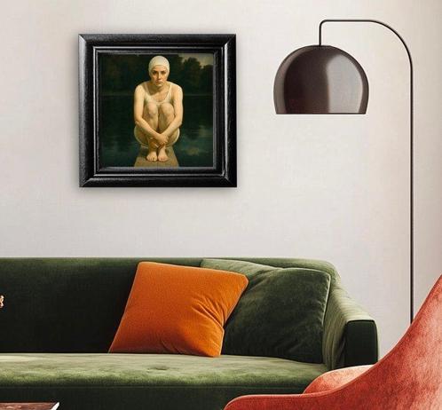 Le Yack (1972) - Sunlit Silence - Signé à la main, Antiek en Kunst, Kunst | Schilderijen | Modern