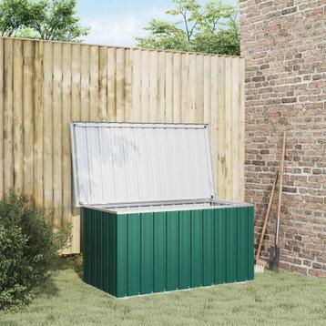 vidaXL Tuinbox 129x67x65 cm groen, Verzenden