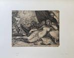 Jacob Matham (XVII), after Abraham Bloemaert - Danae riceve, Antiek en Kunst