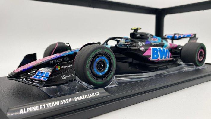 Solido 1:18 - Modelauto - Alpine F1 A524 P.Gasly Brazilian, Hobby & Loisirs créatifs, Voitures miniatures | 1:5 à 1:12