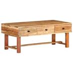 Salontafel Acacia 100x50 | OP = OP | 35% Voordeel, 50 tot 100 cm, 100 tot 150 cm, Verzenden, Nieuw