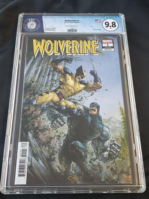 Wolverine (Vol. 8) #1 - Clayton Crain Variant - EGC 9.8 +, Boeken, Strips | Comics