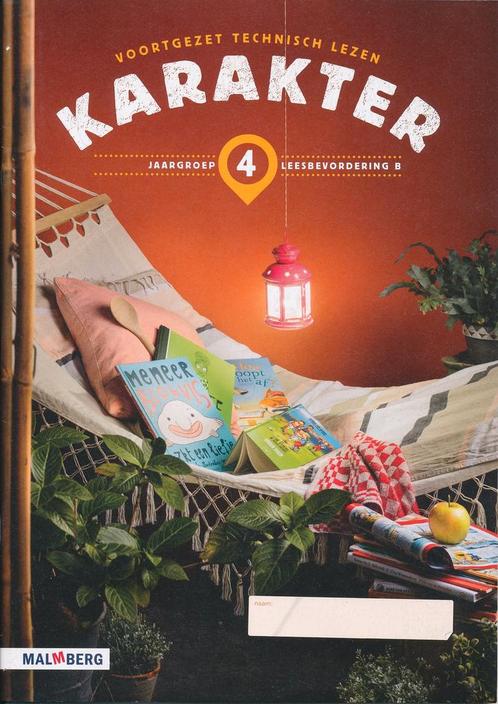 Karakter Leesbevordering B groep 4 (per 5 stuks), Livres, Livres scolaires, Envoi