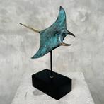 Sculpture, NO RESERVE PRICE - Manta Ray Sculpture - 13 cm -