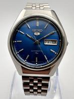 Seiko - 6309 8120 Automatic – Blue Dial – 1970s – Jubilee, Handtassen en Accessoires
