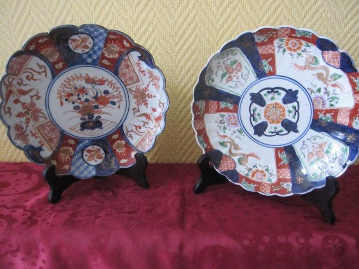 Assiette murale (2) - Porcelaine, Antiek en Kunst, Antiek | Overige Antiek