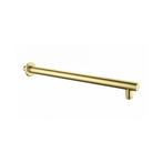 Wandarm Best Design Nancy Rond 40 cm Mat Goud, Doe-het-zelf en Bouw, Sanitair, Ophalen of Verzenden, Nieuw, Kraan