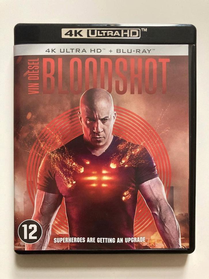 BLOODSHOT (4K ULTRA HD + BLURAY), Cd's en Dvd's, Blu-ray, Gebruikt