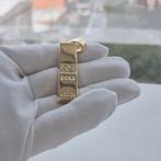 Kruishanger - 18 karaat Geel goud - Stempelen van fijn goud
