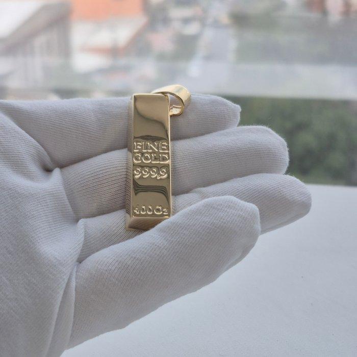 Kruishanger - 18 karaat Geel goud - Stempelen van fijn goud, Handtassen en Accessoires, Antieke sieraden