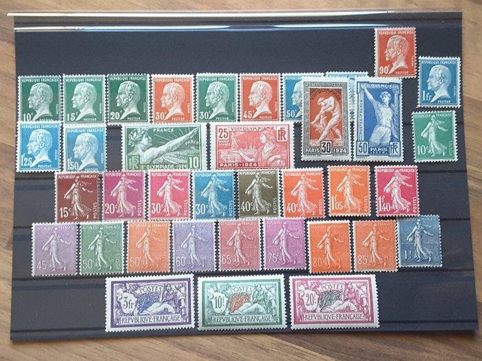Frankrijk 1923/1932 - Volledige Série Pasteur, Olympische, Postzegels en Munten, Postzegels | Europa | Frankrijk